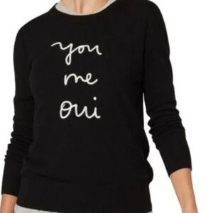 Banana Republic Machine Washable You Me Oui Italian Merino Wool Crewneck Sweater
